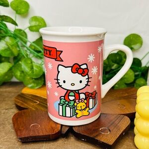 Hello Kitty Sanrio Christmas Pink Dear Daniel Holiday Coffee Mug Cup